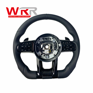 Vô lăng sợi carbon WRR dành cho Mercedes-Benz W205 W213 W223 <span class=keywords><strong>E</strong></span>-class S-class, mẫu mới tùy chỉnh - Product Image 1