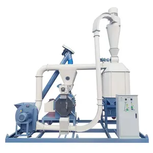 Small farms feed mill livestock goat sheep 500-1000kg/h grass powder pellet feed making unit