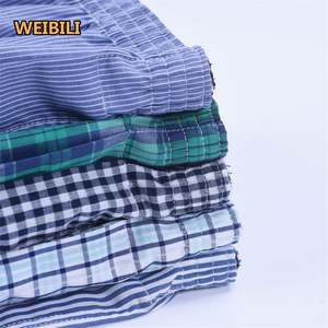 <span class=keywords><strong>Culotte</strong></span> boxer pour <span class=keywords><strong>homme</strong></span> exclusive transfrontalière Pantalon de <span class=keywords><strong>pyjama</strong></span> ample en pur coton Short de maison à trois points Pantalon respirant tissé - Product Image 4