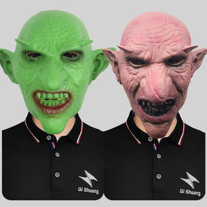 BAIEG, venta al por mayor, <span class=keywords><strong>Goblin</strong></span> Slayer, Horror para cara de fantasma, máscara de látex, parodia de miedo, accesorio de Mascarada para fiesta de Halloween - Product Image 1