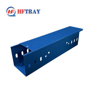 Canalización de Cables Sólida de Acero Galvanizado Previamente, con Recubrimiento en Polvo, Resistente a la Intemperie y al Óxido, para Uso Industrial en Exteriores, Capacidad para 60 Piezas - Product Image 1