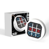 Vente en gros de nouveaux produits à succès Tic Tac Toe Quatre en un Entraînement de la mémoire Échecs Jeu de société électronique amusant Puzzle IA