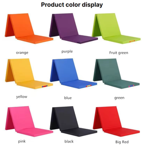 Matelas gonflable pliable en PVC et similicuir, résistant à l'humidité, pour l'escalade sensorielle, le bouldering, la lutte, léger, pour le <span class=keywords><strong>sol</strong></span> - Product Image 6