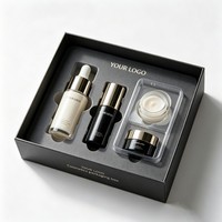 Nouveauté : Boîte d'emballage cosmétique rigide personnalisée avec insert en mousse pour flacons de parfum et de blush, boîte cosmétique artisanale
