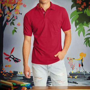 Camiseta de Hombre 100% Algodón Puro Antiarrugas de Punto para Camisa, Personalizada, Lisa, Teñida, de Manga Corta, con Estampado Cultural, 180g - Product Image 2