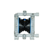 Pompe à membrane pneumatique à grand débit en plastique QBY3-15 pompe à membrane pneumatique comprimée pompe à membrane chimique
