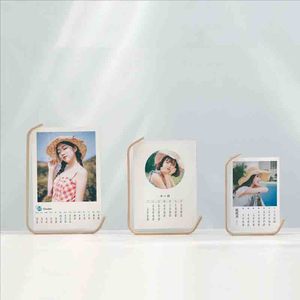 Cadre <span class=keywords><strong>Photo</strong></span> personnalisé de haute qualité, Base d'affichage de calendrier en bois, cadres <span class=keywords><strong>Photo</strong></span>, vente en gros - Product Image 5