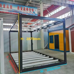 Casa Prefabbricata di Alta Qualità, Container in Acciaio Smontabile Facile da Installare per Negozi e <span class=keywords><strong>Architettura</strong></span> - Product Image 3