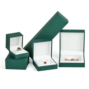 定制标志豪华纸纸板首饰盒戒指结婚礼品包装戒指耳环珠宝盒