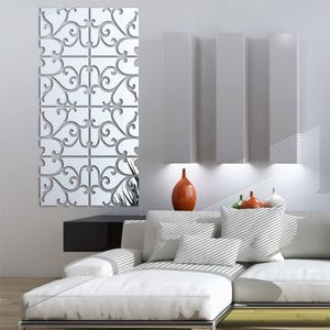 2022 New Modern Acrylic Large Mirror 3D <b>Wall</b> <b>Stickers</b> <b>Decorative</b> Living Home Still Life Surface Fashion DIY <b>Wall</b> <b>Sticker</b> - Product Image 4