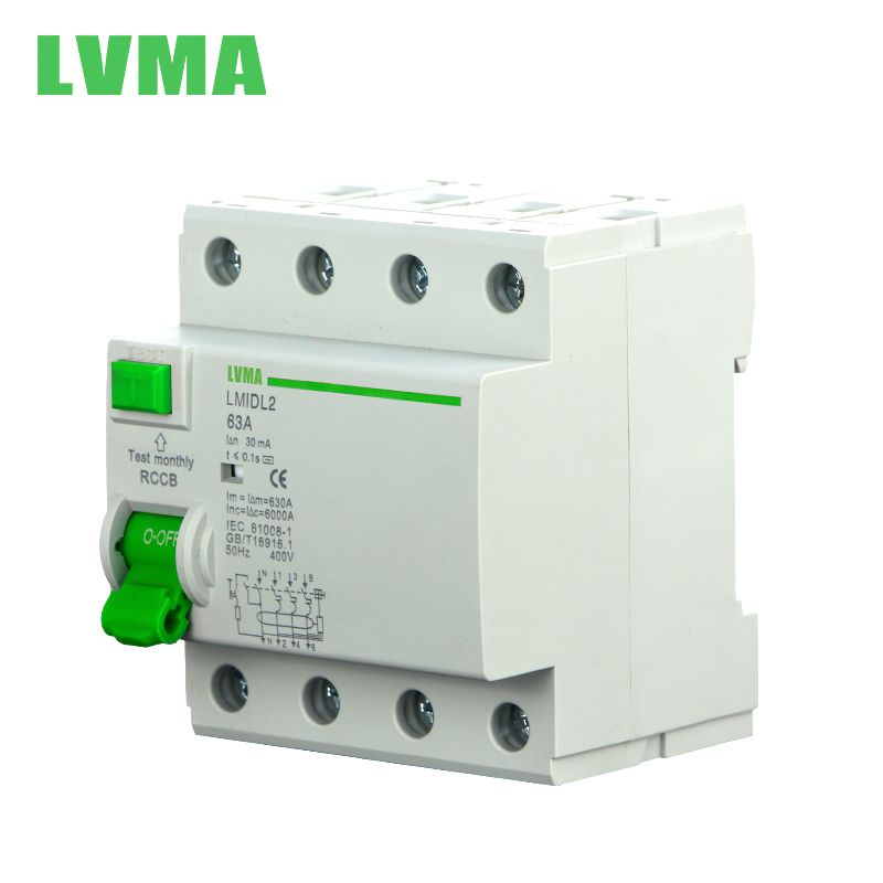 LVMA RCCB LMIDL2 2P 4P Miniature