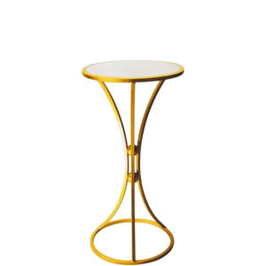 Leg <b>Side</b> Top <b>Side</b> Bedside Cabinet <b>Table</b> <b>Marble</b> New Office Modern Luxury Iron Lightweight Durable Global Aura - Product Image 1