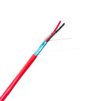 Câble de sécurité pour alarme incendie 300V, 305M, 18AWG, 16AWG, ignifuge, 1000ft, 2, 4, 6 conducteurs, cuivre pur, gaine LSZH