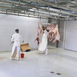 Ligne d'abattage des moutons avec machine à retirer la peau des chèvres, équipement de pelage du bétail - Product Image 3