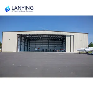 China Factory Manufacture Large Span Steel Structure Space Frame Arch Aircraft Hangar Design