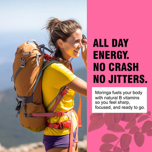 Cápsulas de Moringa de Marca Privada, Suplemento Dietético de Máxima Potencia con Raíz de Horseradish, Apoya Niveles Saludables de Energía - Product Image 2