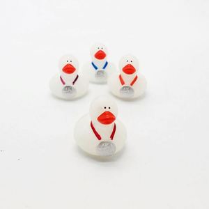 Custom Logo Wholesale Exclusive Supply PVC Children's Water <b>Play</b> <b>Dolls</b> 5-7 Years Squeeze-sounding Luminous Little Yellow Duck - Product Image 4