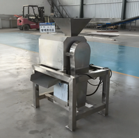 Automatische sinaasappelsapmachine Fruitpulper Perzik Gember Extractie Extractor Passievruchtensapcentrifuge 380V 1500W Hoge productiviteit