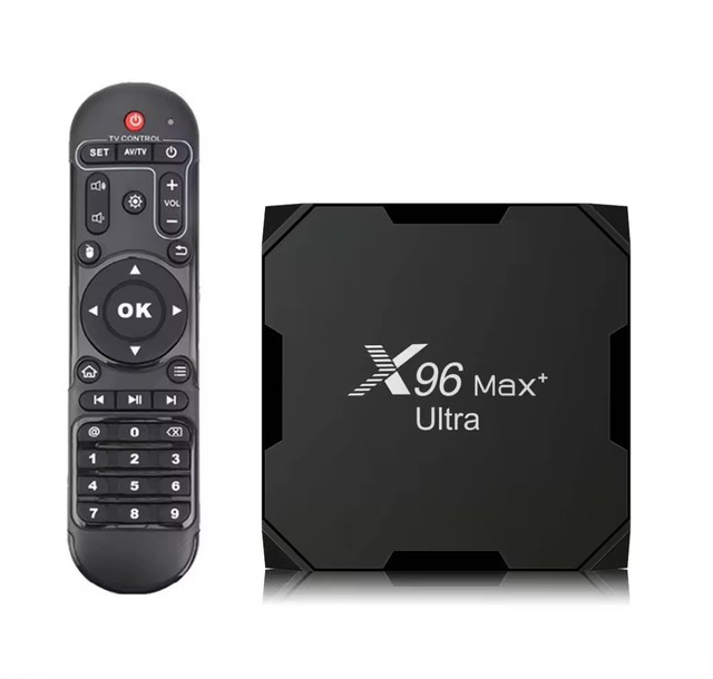 X96 MAX+ ULTRA Amlogic S905x4 4gb 64gb Android Tv Box 11.0 Smart TVBox 2.4G/5Ghz Wifi HDR 8K 4GB 32GB X96 MAX+ ULTRA Media Play