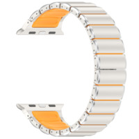 RYB Titan Klassische Farbige Reine Titan-Gliederarmbanduhr Ultra 1 & 2 Band Langlebiger Schnallenriemen für Apple IWatch 9 8 7 6 5 4 3