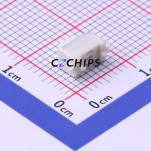 TS-1001T-AC05016 Tactile Switch SMD,6x3.5mm Switch Single Pole Single Throw Rectangle Button 1.6N Vertical Mount - Product Image 2