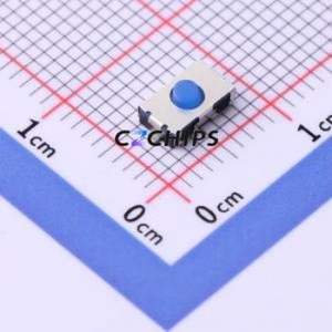 TS-1111-E Tactile Switch SMD Switch Single Pole Single Throw Round Button 2.5N 6mm - Product Image 1