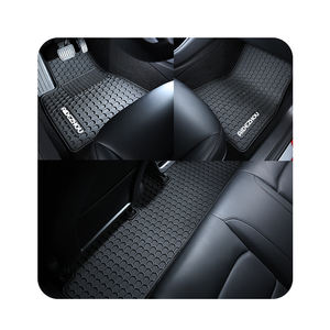 Alfombrillas impermeables para coche Toyota Hilux Revo, juego completo de fácil limpieza, TPE, 3D, para todos los climas, 2016, 2017, 2018, 2019, 2020, 2021, <span class=keywords><strong>2022</strong></span> - Product Image 4
