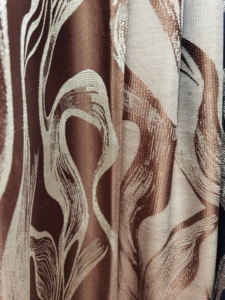 Vente en gros d'usine de tissus jacquard haute précision pour rideaux avec motifs artistiques et rideaux pour la maison - Product Image 2