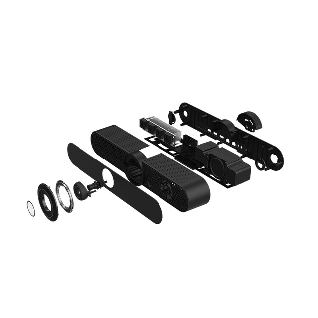 AI Auto-Tracking Webcam All-in-one 1080p 4k PC Mini Webcam for Video Calling and Conference