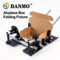 Machine de pliage de boîtes en carton BANMO 15*15cm pour boîtes d'expédition, boîtes à vêtements et boîtes en papier (type avion)