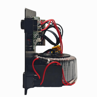 Carte d'amplification audio DSP pour enceinte sur chariot HN-ABF7102, AC220V, Bluetooth 9.0, double microphone, entrée guitare, carte d'amplification de puissance pour karaoké
