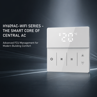 Tuya Wifi2/4 pipes Fan Coil Thermostat 3 vitesses Ventilateur Système HVAC Écran tactile Maison intelligente Produits Thermostat de chauffage et de refroidissement