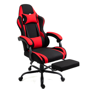 Wholesale Customized Logo PU Leather Gaming Chair Ergonomic Design with Rotating and <b>Footrest</b> Swivel Office Chair - Product Image 6