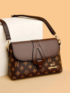 Sac bandoulière de luxe en <span class=keywords><strong>cuir</strong></span> de haute qualité pour femme, modèle tendance de créateur renommé - Product Image 1