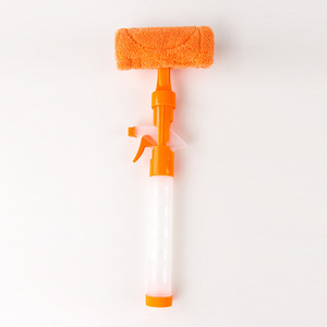 Limpiador de ventanas de doble cara con pulverizador y almohadilla de microfibra sin rayas para herramientas de limpieza de vidrios - Product Image 2