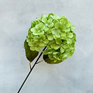 Nouveauté Arrangement floral artificiel blanc brillant Fleurs artificielles blanches et vert olive Plantes artificielles Tiges de verdure - Product Image 3