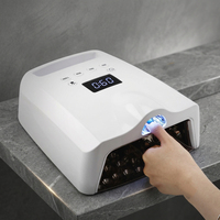 Nouvelle Arrivée Lampe UV LED Quartz Haute Puissance 128W pour Ongles et Séchoir à Doigts en Plastique Professionnel pour Salons de Manucure
