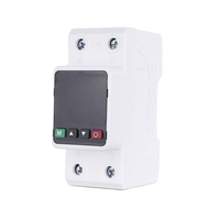 63A 230V Réglable Dispositif de Protection contre les Surtensions Sortie AC Courant Protection Énergie kWh Compteur Relais Protecteur Rail DIN