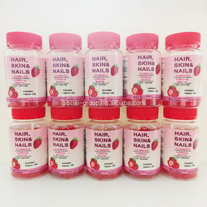 Oem modm שיער ביוטין gummies לצמיחה מהירה יותר של השיער ואת הציפורניים gummies תוספי תזונה טבעיים - Product Image 6