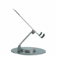 Support de tablette pliable réglable en acier au carbone, antidérapant, en silicone, angle 360/180 degrés, WZ-610