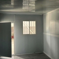 Conteneur d'expédition pliable, maison préfabriquée en kit, mini-maison portable, maisons conteneurs en capsule, bureau conteneur préfabriqué