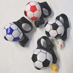 Campana de bicicleta con forma de balón de fútbol, ​​sonido fuerte de 40mm, plástico, ajuste universal para bicicleta de montaña, triciclo para niños - Product Image 1
