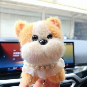 Cachorro colgante suave algodón peluche juguete Keytag dibujos animados trapo muñeca perro felpa llavero colgante bolsa muñeca llavero - Product Image 2