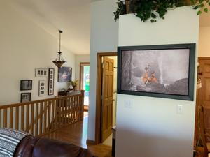 Vente en gros d'art mural <span class=keywords><strong>noir</strong></span> <span class=keywords><strong>et</strong></span> <span class=keywords><strong>blanc</strong></span> décor de bouddha peinture sur toile zen peinture thaïlandaise éléphant moine rivage d'eau peinture de tir - Product Image 6