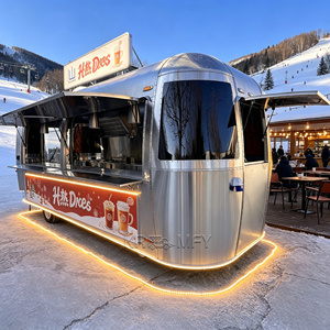 Remorque de luxe de qualité export, chariot à glaces et gelato au design moderne pour la vente de nourriture mobile - Product Image 5