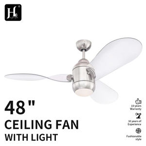52" LED <b>Ceiling</b> <b>Fan</b> with Light 3 Solid Wood Blades 6-Speed Variations Remote Control Ideal for Dining Areas and Living Rooms - Product Image 4