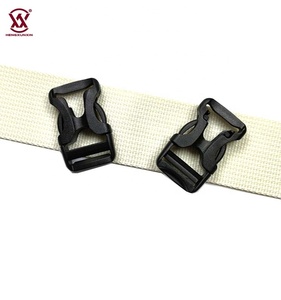 Fournisseur d'usine, boucle à dégagement latéral en plastique noir durable de 20 mm pour sacs et accessoires de casque - Product Image 3