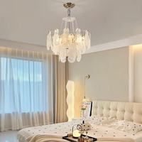 Lustre de salle à manger de luxe, luminaire suspendu au design moderne, lustres en cristal