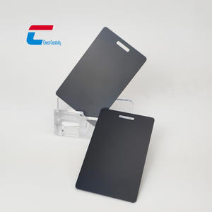 Etiquetas de Equipaje de Acero Inoxidable Personalizadas con RFID NFC 13.56MHz ISO14443A Resistentes al Agua - Product Image 1