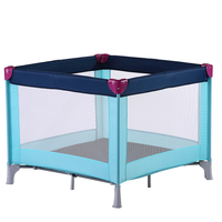 Lit de voyage portable pour enfants de grande taille, parc de jeu carré pour bébé, pour l'extérieur et la maison